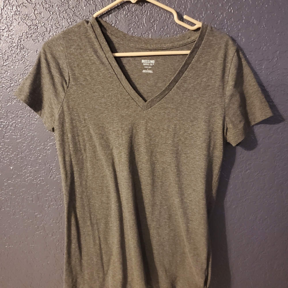 Gray Mossimo v-neck
